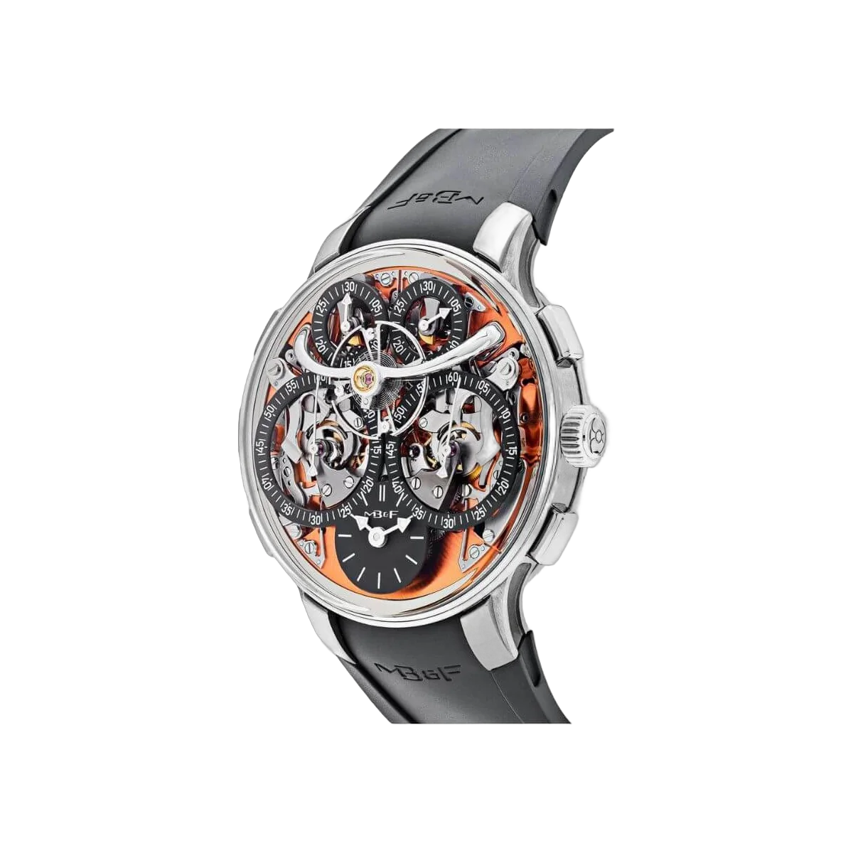 MB&F Legacy Machine 09.ZR.OR Sequential EVO Orange Dial – additional product photo 4