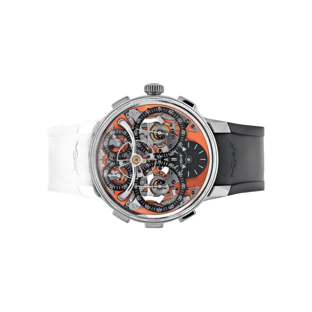 MB&F Legacy Machine 09.ZR.OR Sequential EVO Orange Dial – additional product photo 7