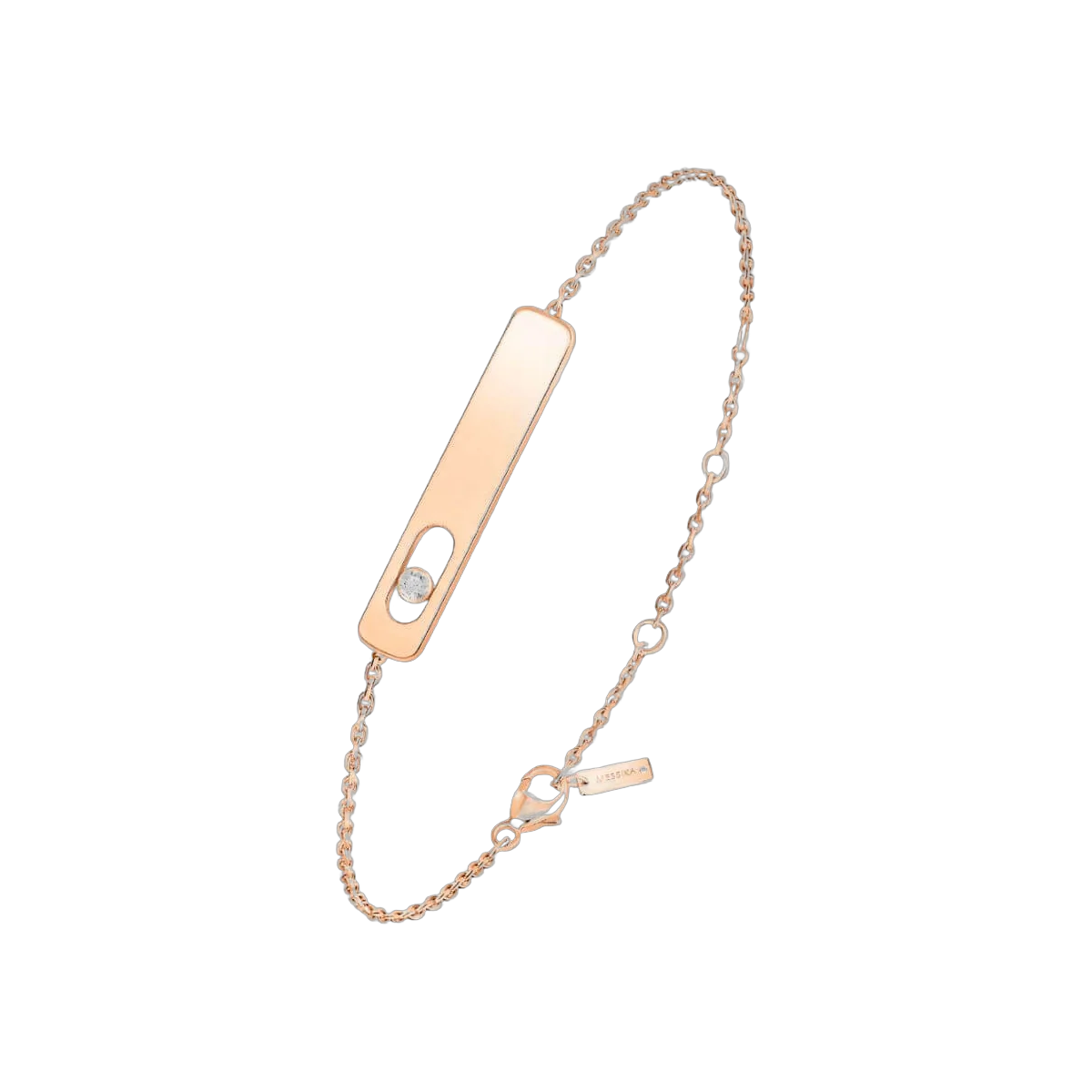 Messika Pink Gold Diamond Bracelet My First Diamond