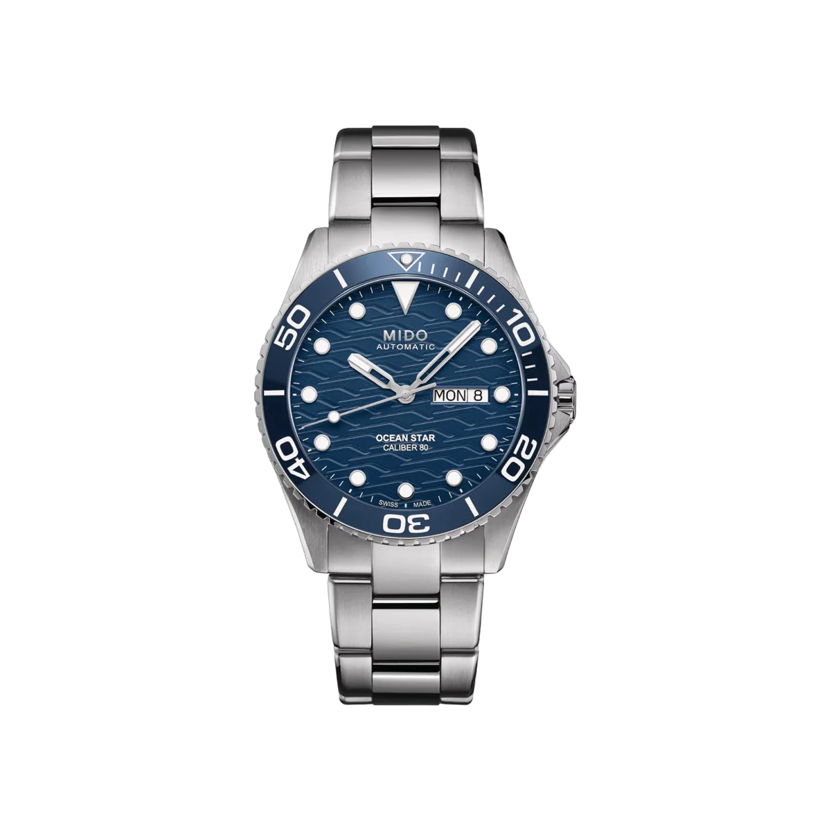 Mido Ocean Star 200C M042.430.11.041.00 Stainless Steel 42.5mm Blue Dial Men's Watch