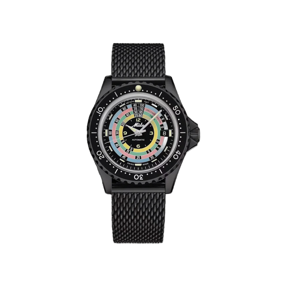 Mido Ocean Star Decompression Timer M026.807.33.051.00 Stainless Steel 40.5mm Black Dial Men's Watch