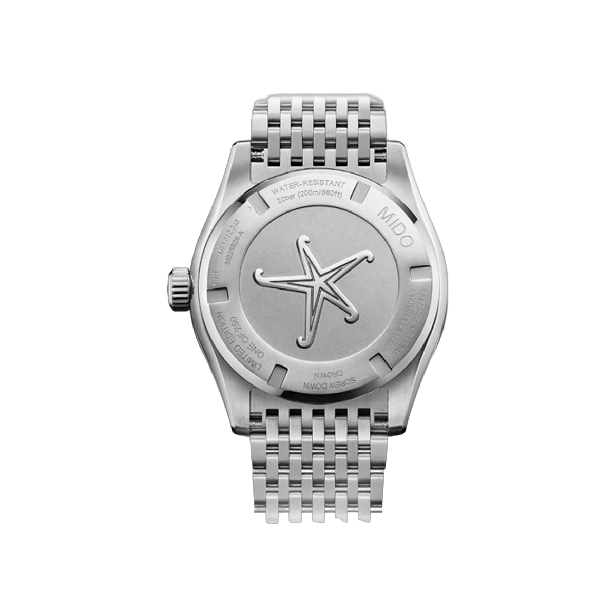 Mido Ocean Star GMT M026.829.11.051.01 Stainless Steel 40.5mm Black Dial Men's Watch – additional product photo 2