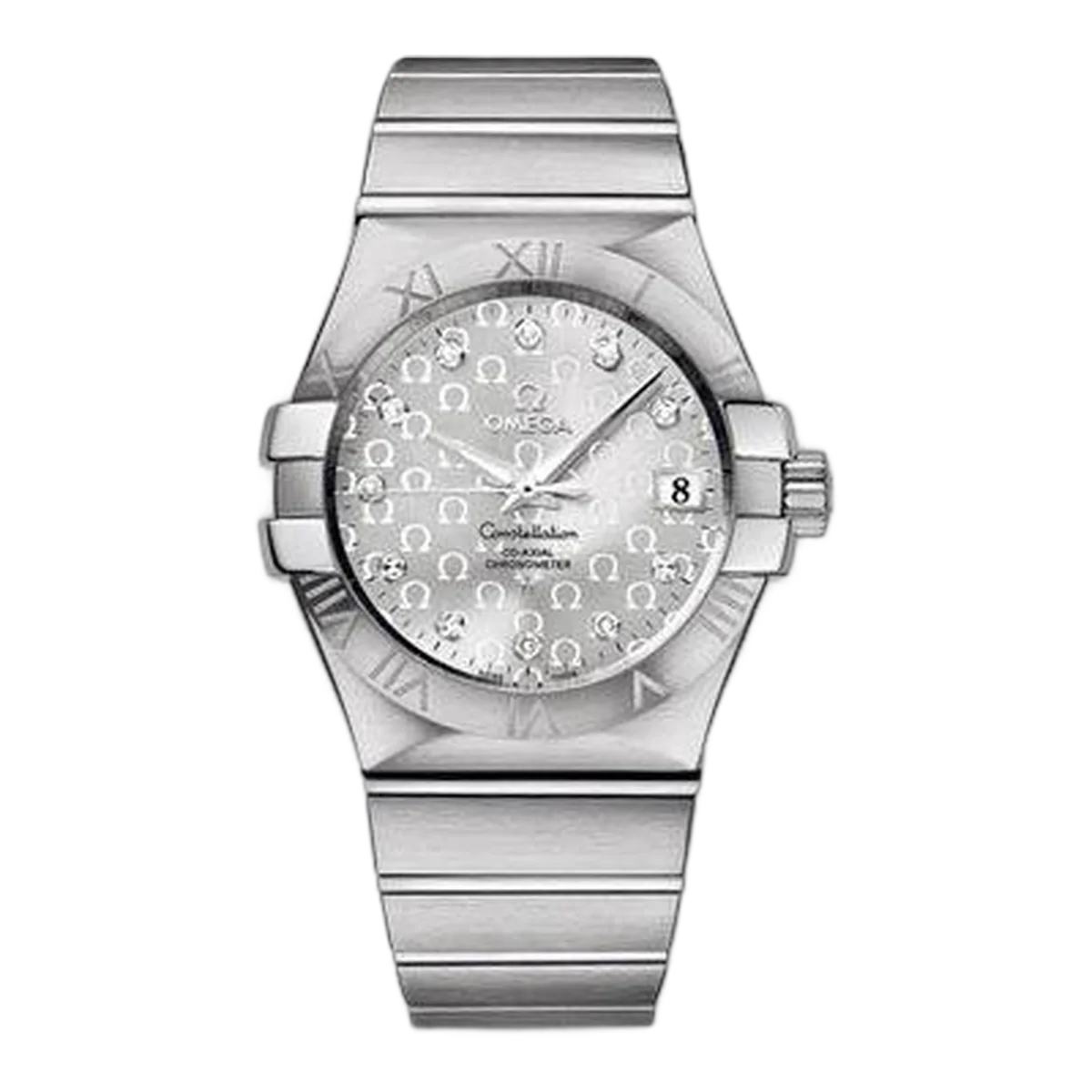 Omega Constellation 35Mm Stainless Steel Ladies Watch