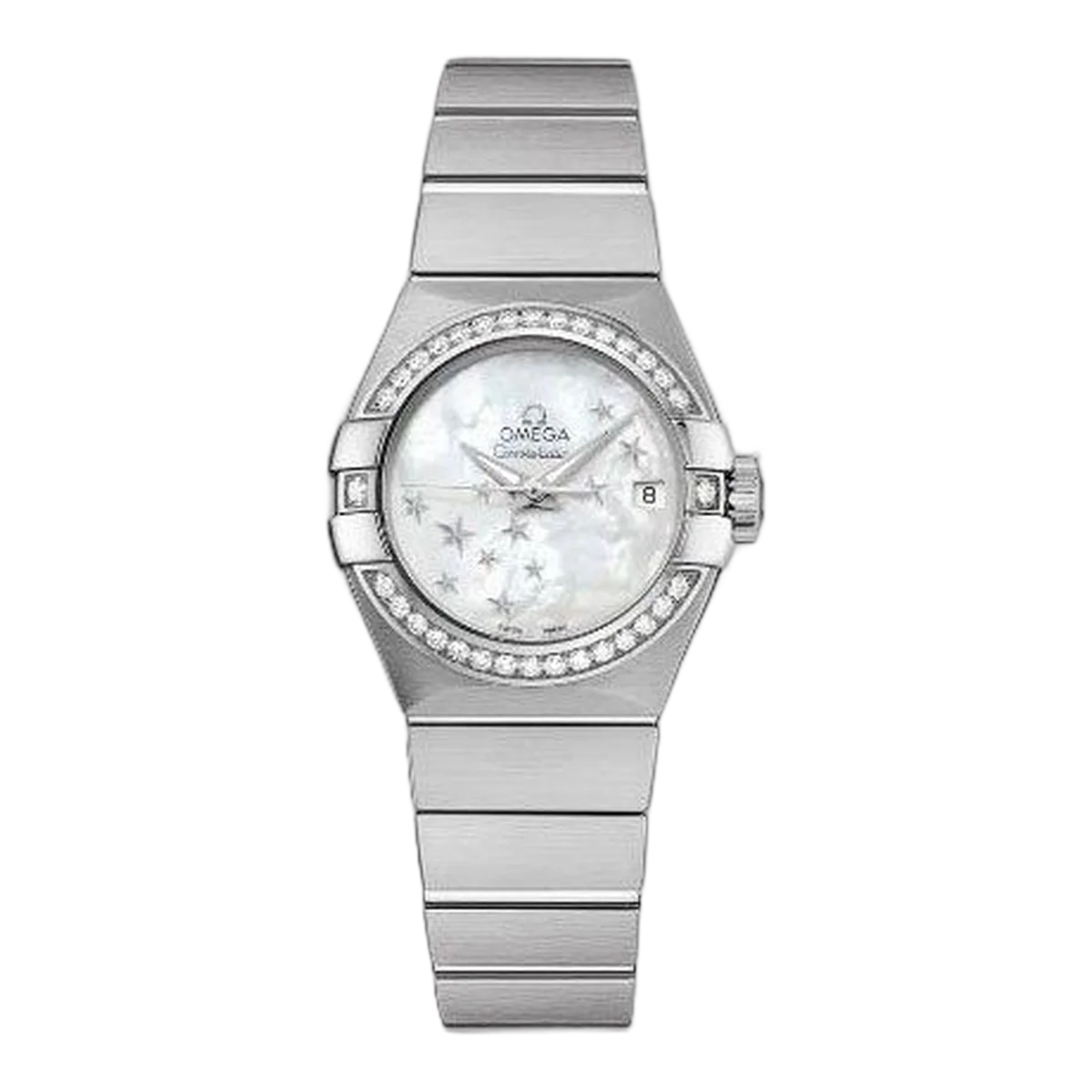 Omega Constellation Co-Axial 27Mm Stainless Steel Ladies Watch