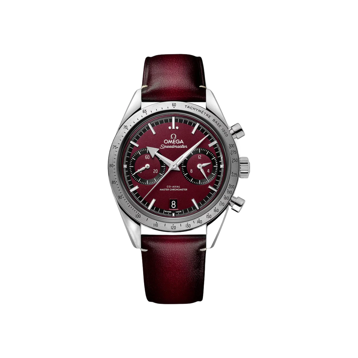 Omega Speedmaster 57 - 332.12.41.51.11.001 Stainless Steel 40.5mm Burgundy Dial Men's Watch