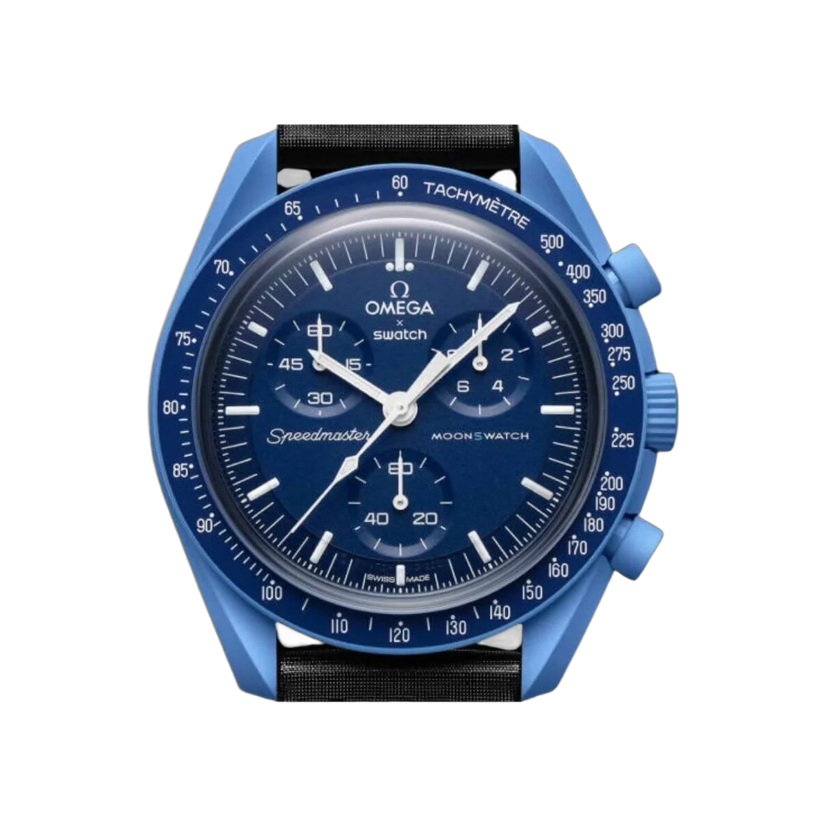 Omega X Swatch Mission To Neptune So33N100 Moonswatch Blue Bioceramic – additional product photo 3