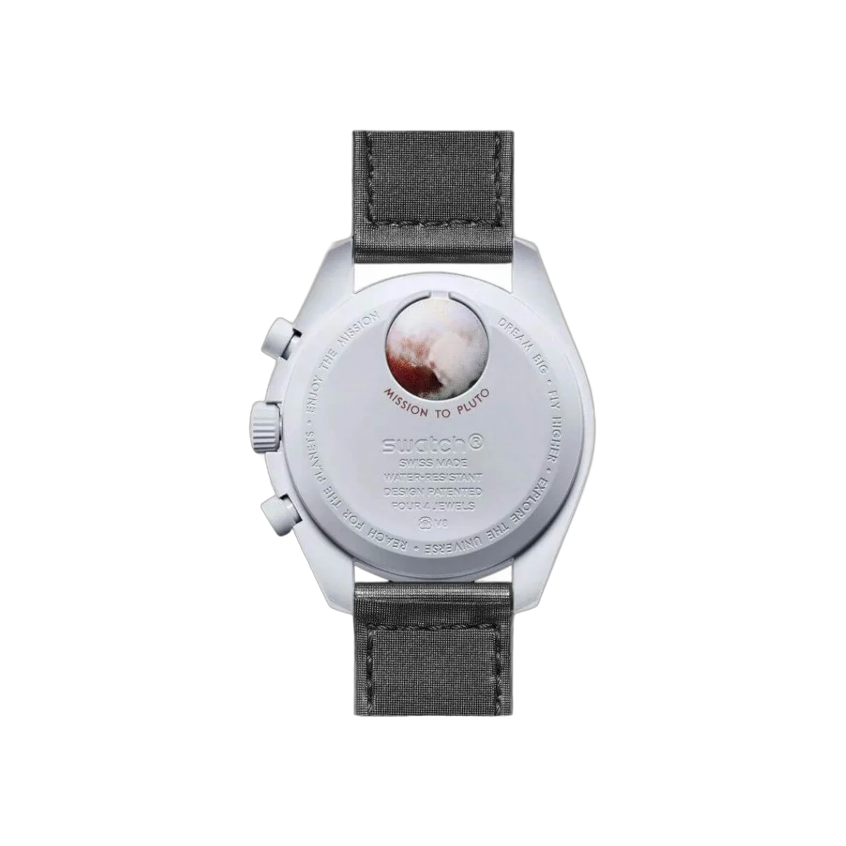 Omega X Swatch Mission To Pluto So33M101 Moonswatch Burgundy Bioceramic – additional product photo 2