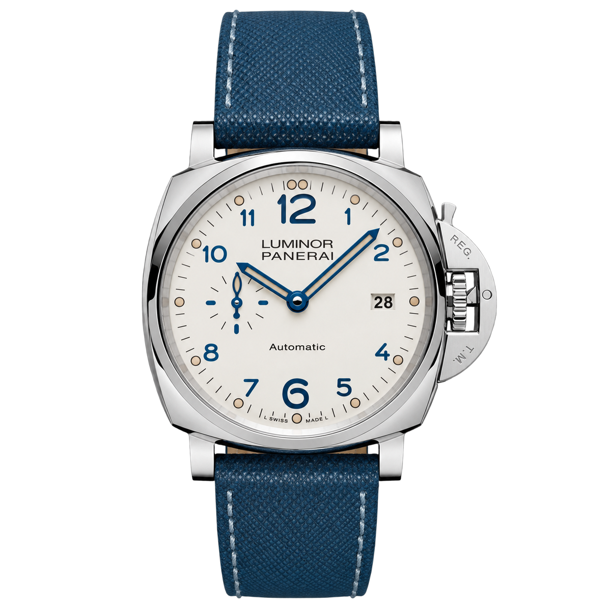 Panerai Luminor Due PAM00906 3 Days White Dial 42mm Stainless Steel