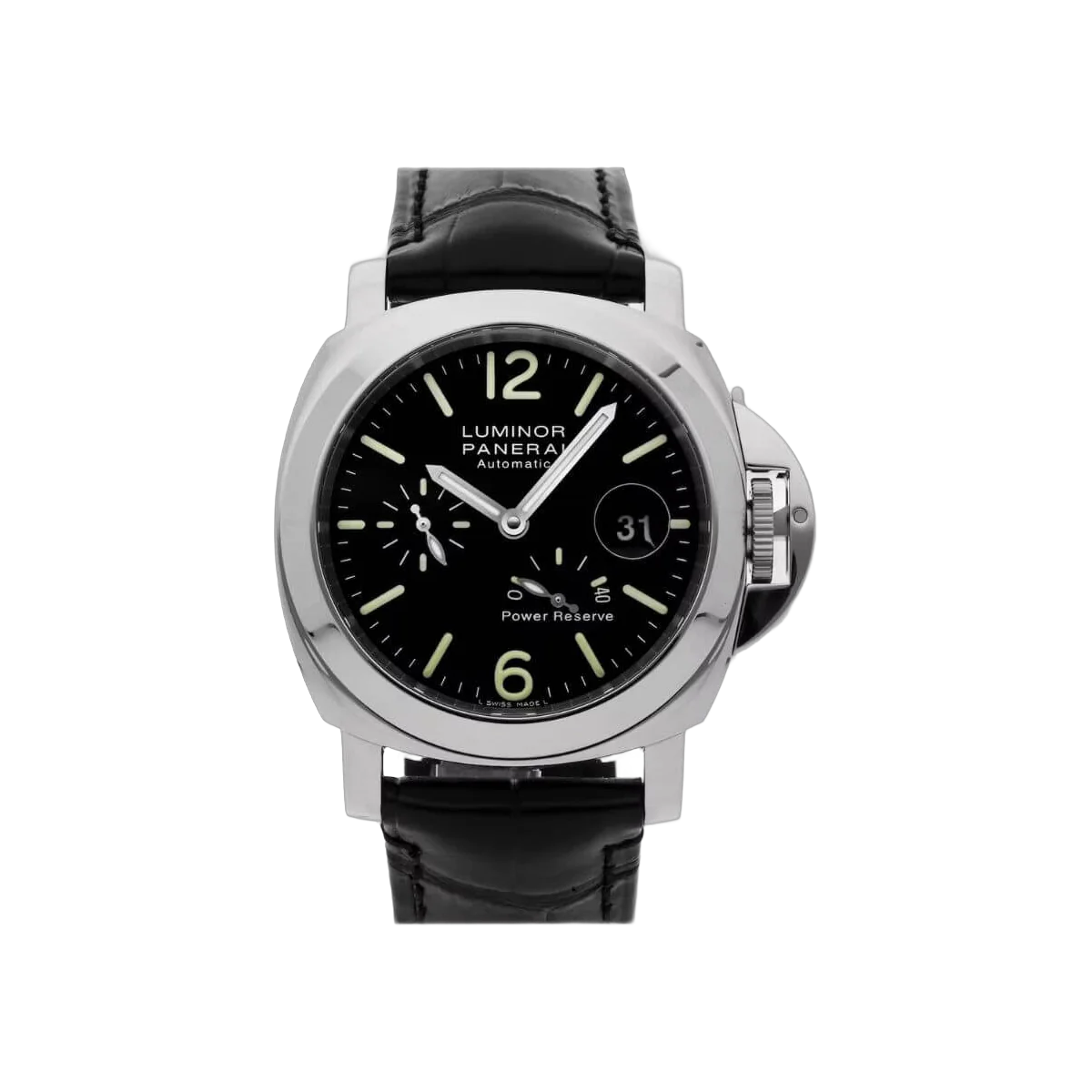 Panerai Contemporary Luminor PAM00090 Stainless Steel 44Mm Men's Watch
