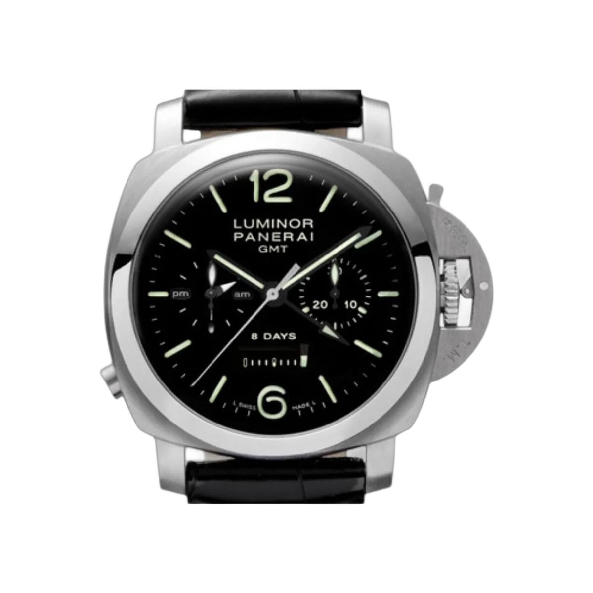 Panerai Luminor Chrono Monopulsante 8 Days Gmt 44Mm Men's Watch Ref. Pam00275 – additional product photo 3