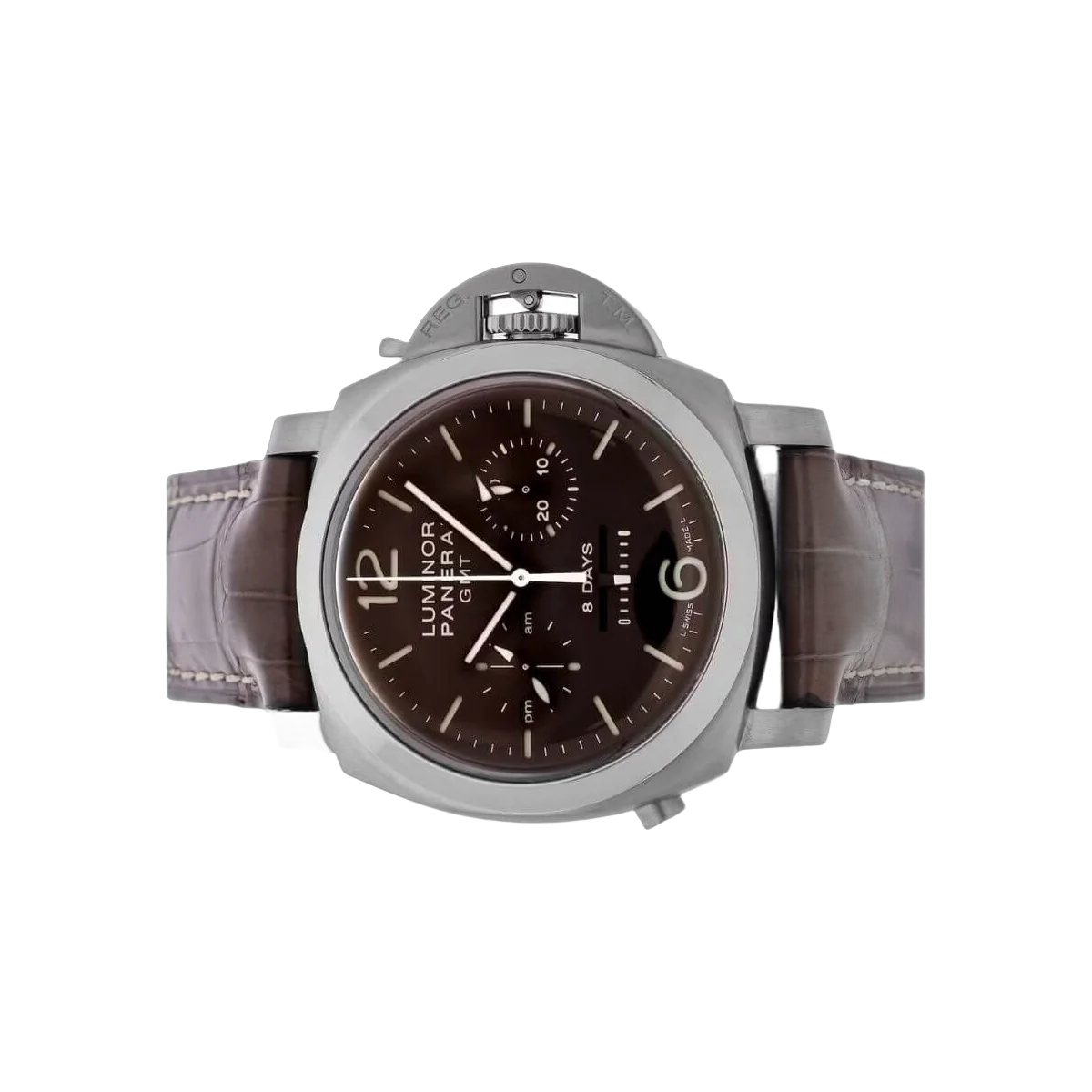 Panerai Luminor Chrono Monopulsante 8 Days Gmt 44Mm Titanium Limited Edition To 500 Pcs Men's Watch Ref. Pam00311 – additional product photo 6