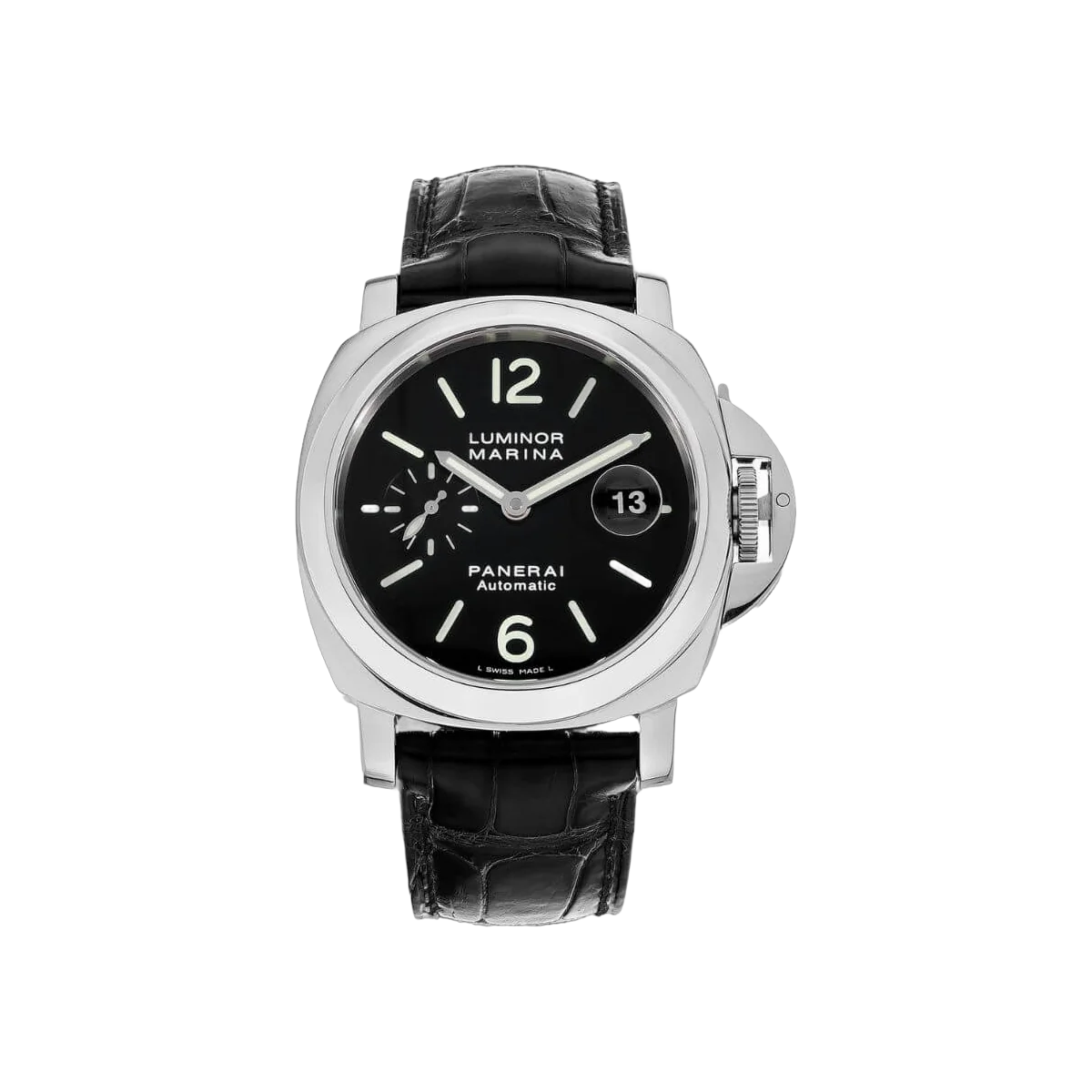 Panerai Luminor Marina pam00104 Stainless Steel 44Mm Black Dial