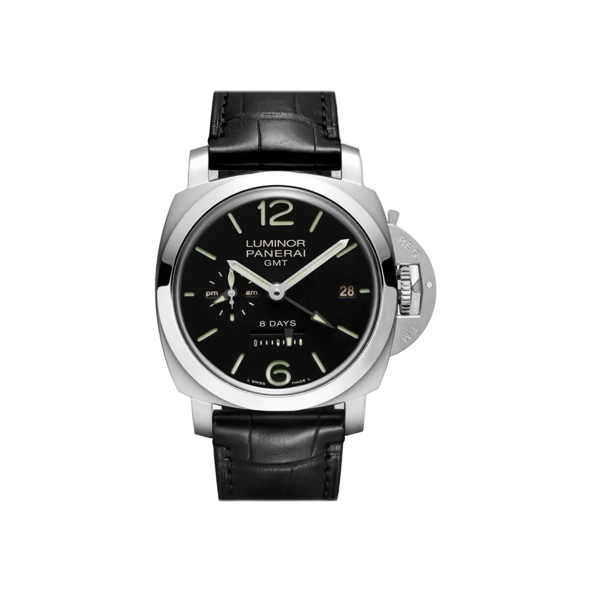 Panerai Luminor PAM00233 1950 Stainless Steel Black Dial