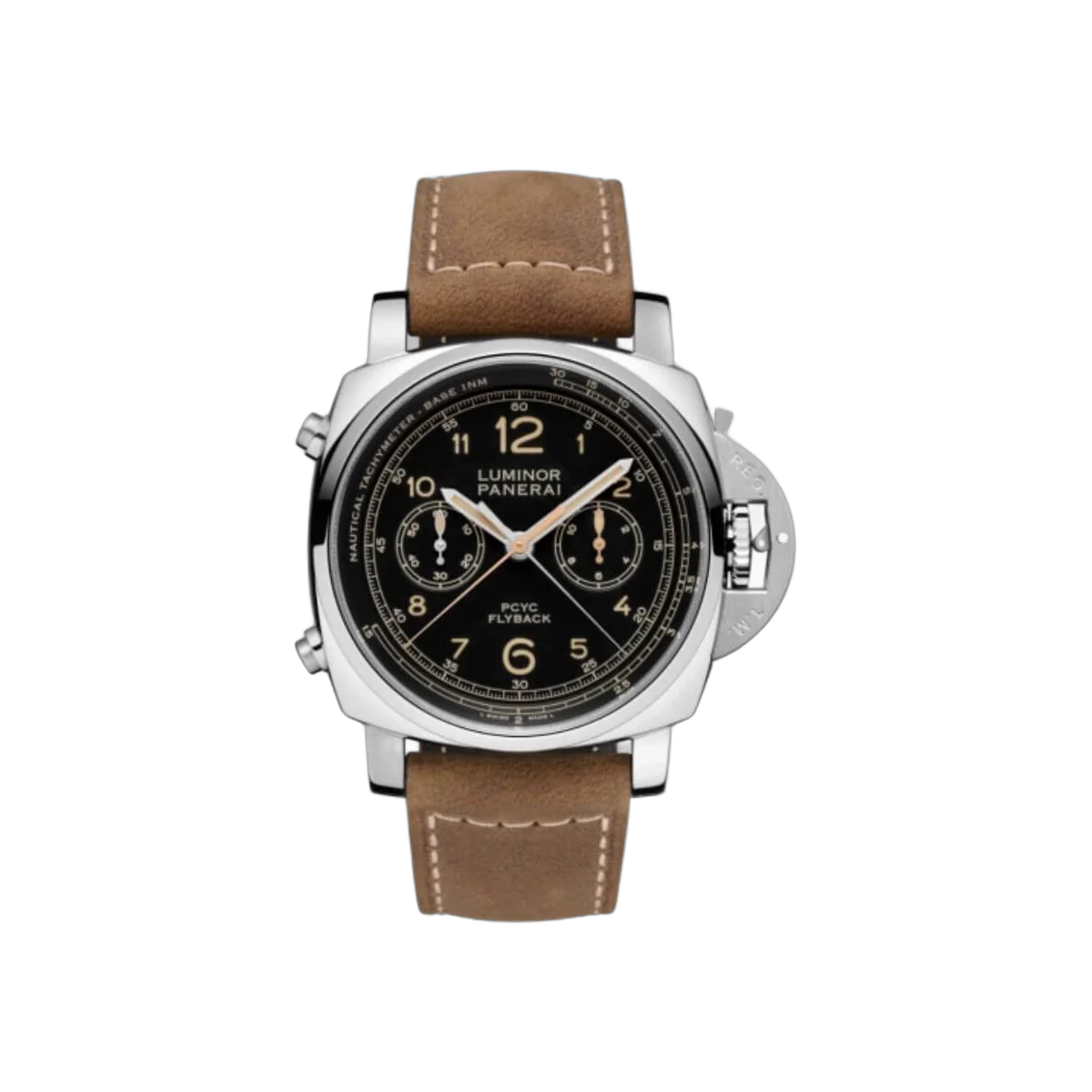Panerai Luminor PAM00653 1950 Flyback Chronograph Stainless Steel