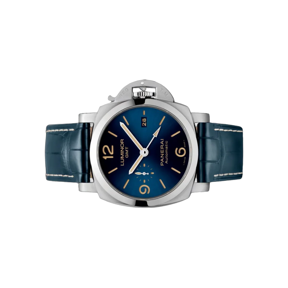 Panerai Luminor PAM01033 Gmt 44Mm Stainless Steel Blue Dial – additional product photo 2