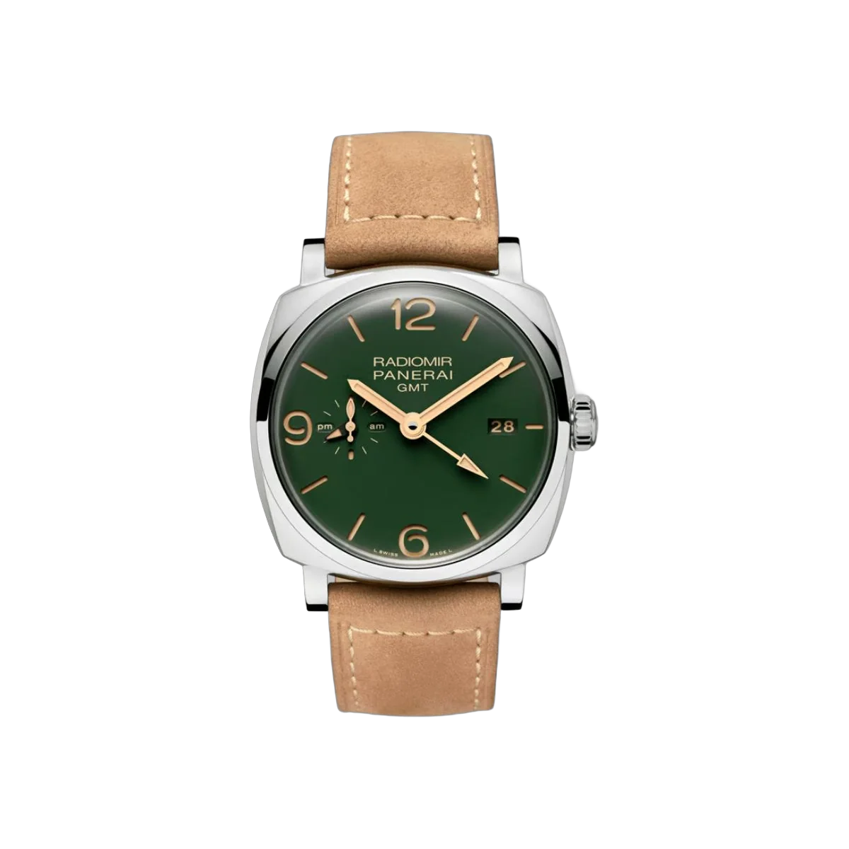 Panerai Radiomir Pam00998 Gmt Military Green Dial