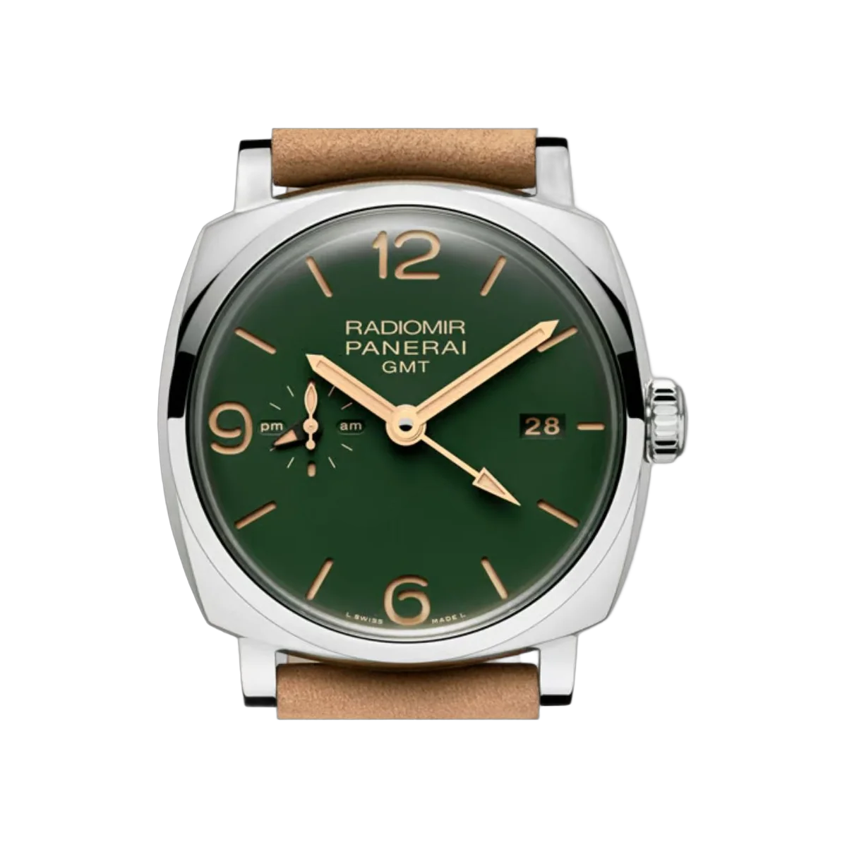 Panerai Radiomir Pam00998 Gmt Military Green Dial – additional product photo 3