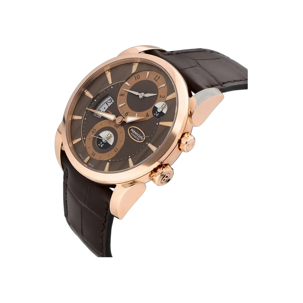 Parmigiani Fleurier Tonda Hemispheres PFC231-1001200-HA1241 Rose Gold 42mm Brown Dial Men's Watch – additional product photo 2