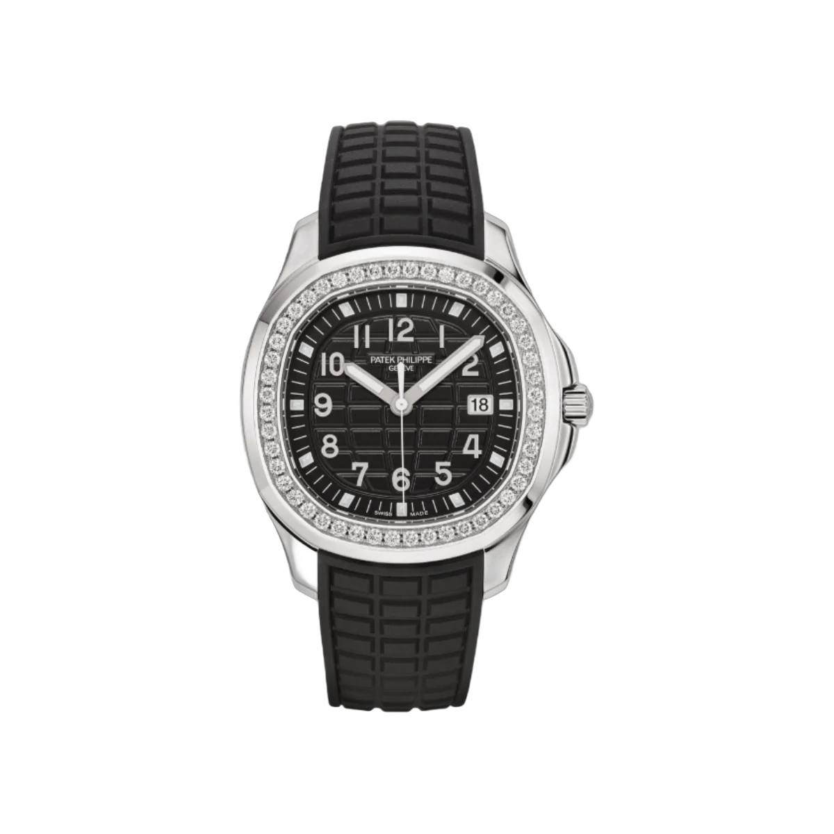 Patek Philippe Aquanaut 5267/200A-001 Diamond-Set Bezel 39mm Luce Black Dial Unisex Watch – additional product photo 2