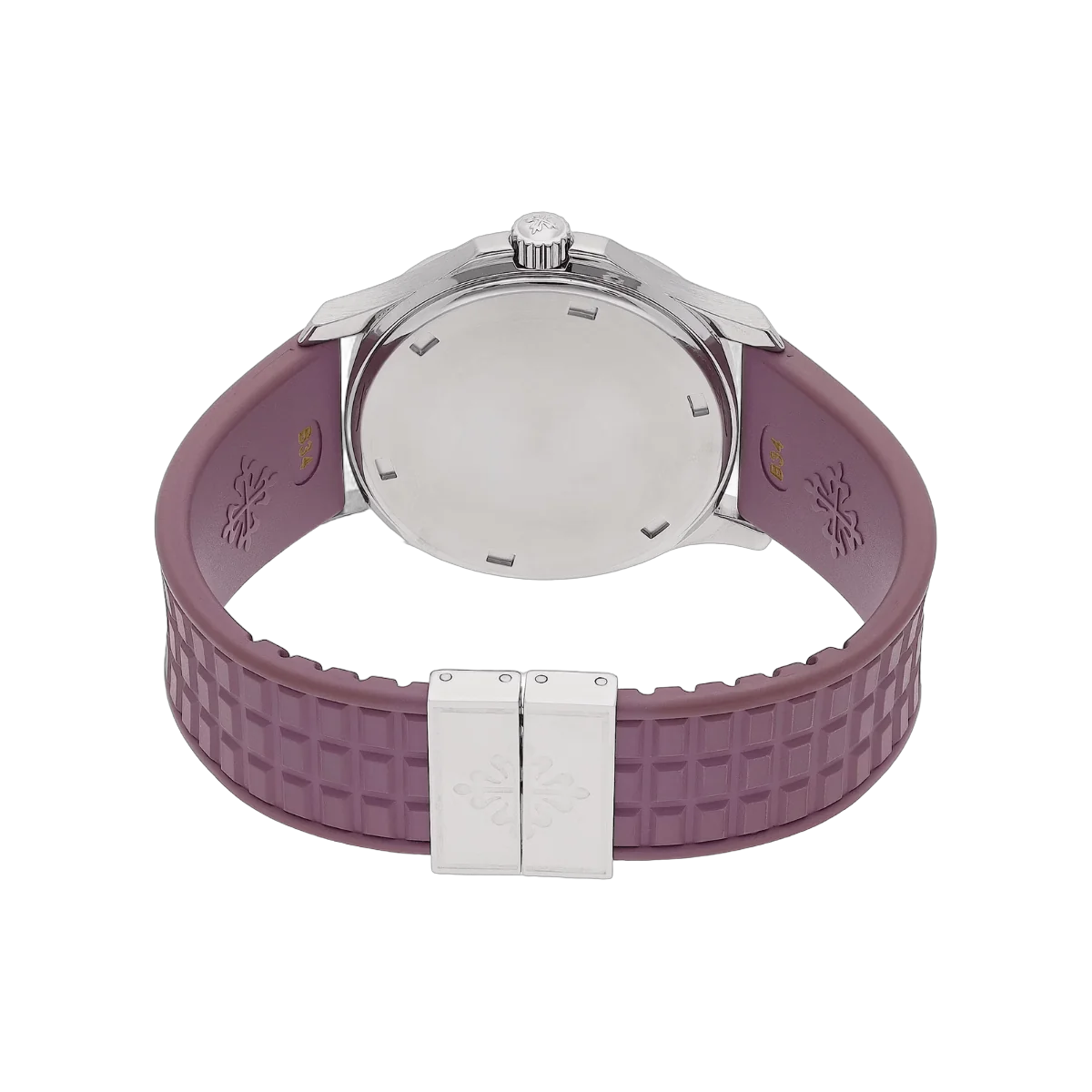 Patek Philippe Aquanaut Luce 5067A-016 Diamond-Set Bezel Stainless Steel 36mm Purple Dial Womens Watch – additional product photo 2