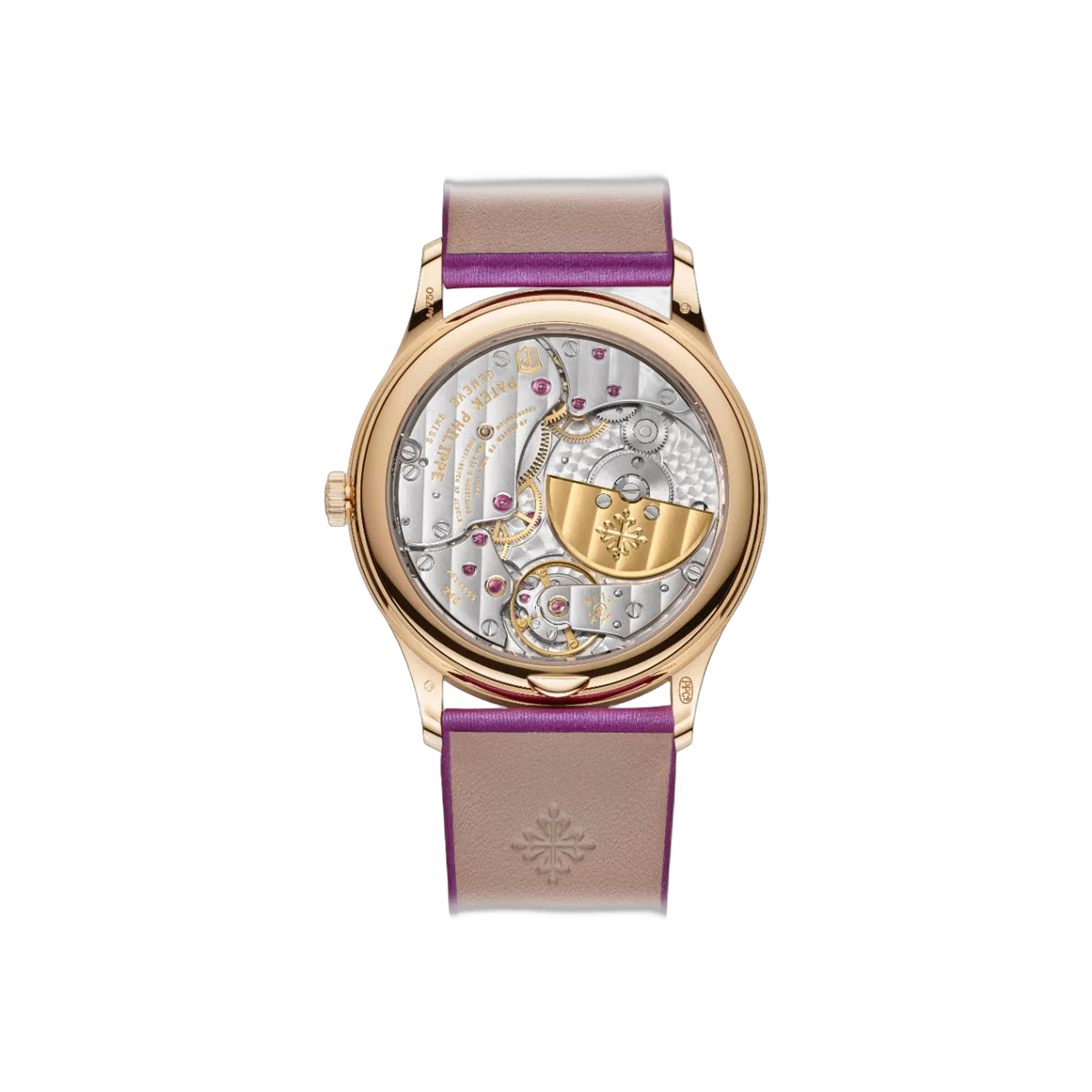 Patek Philippe Calatrava 4997/200R Ultra Thin Rose Gold Diamond Bezel 35mm Purple Dial Ladies Watch – additional product photo 2