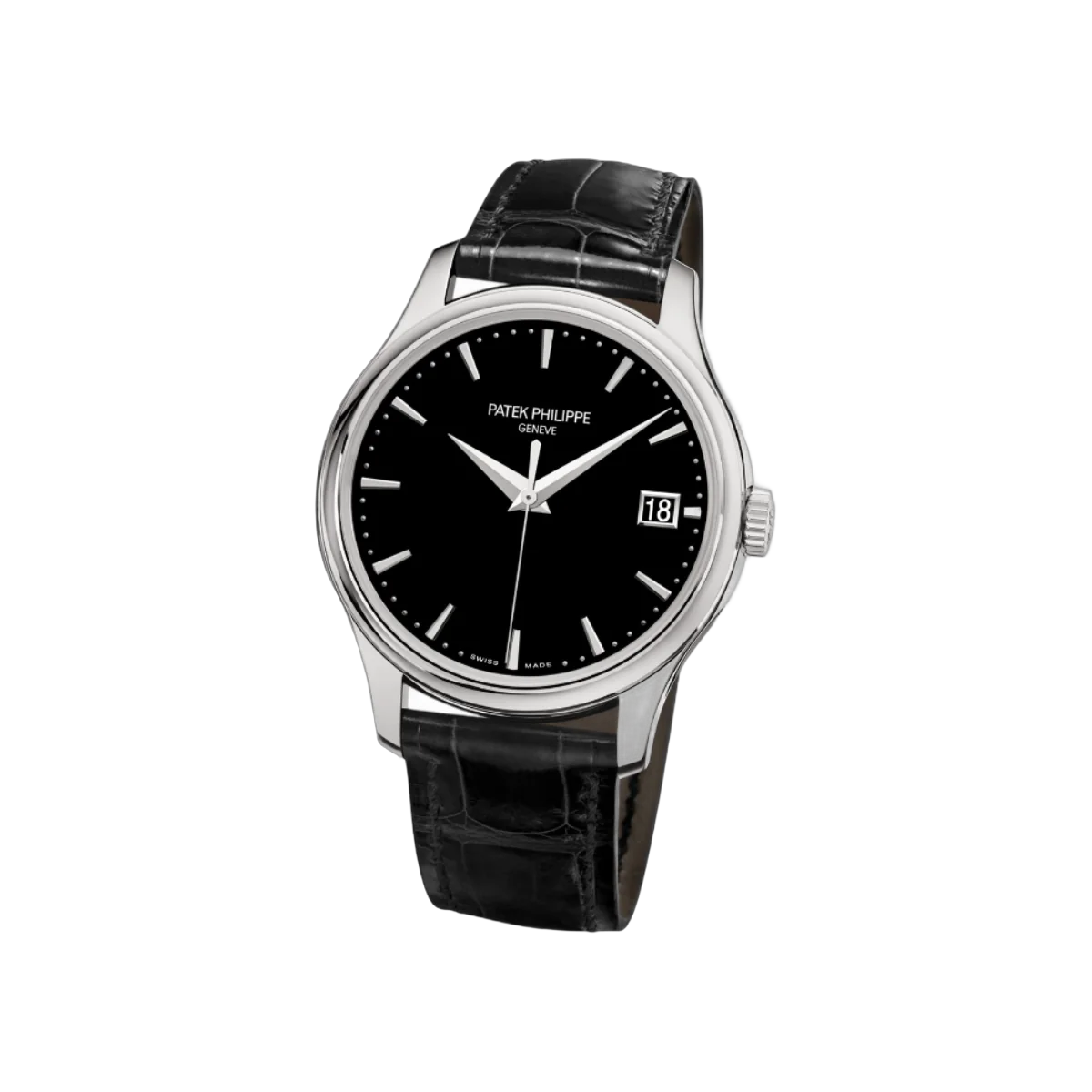 Patek Philippe Calatrava 5227G-010 18K White Gold Black Index Dial 39mm Unisex Watch – additional product photo 6
