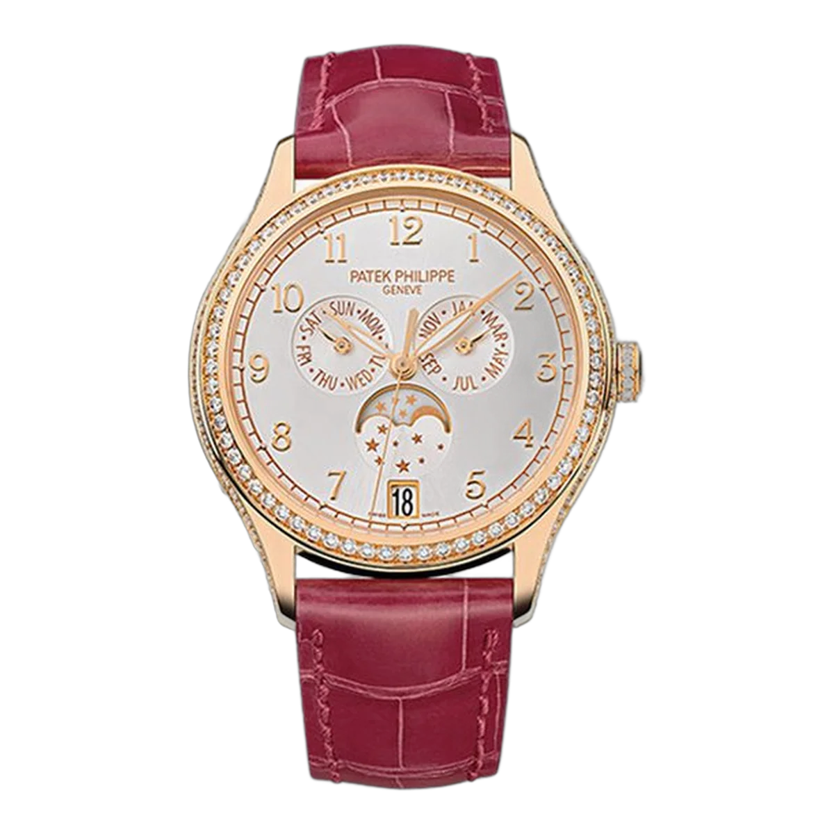 Patek Philippe Complications 4947R-001 Annual Calendar 38Mm 18K Yellow Gold Moon Phases Watch