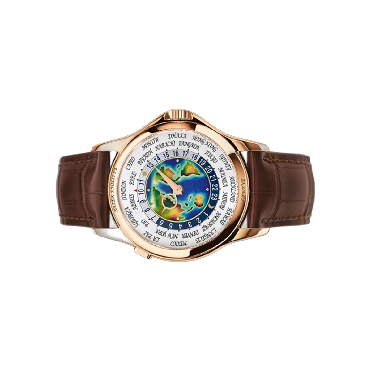 Patek Philippe Complications World Time 5131R-001 Rose Gold White Dial 39.5mm Men's Watch – additional product photo 2