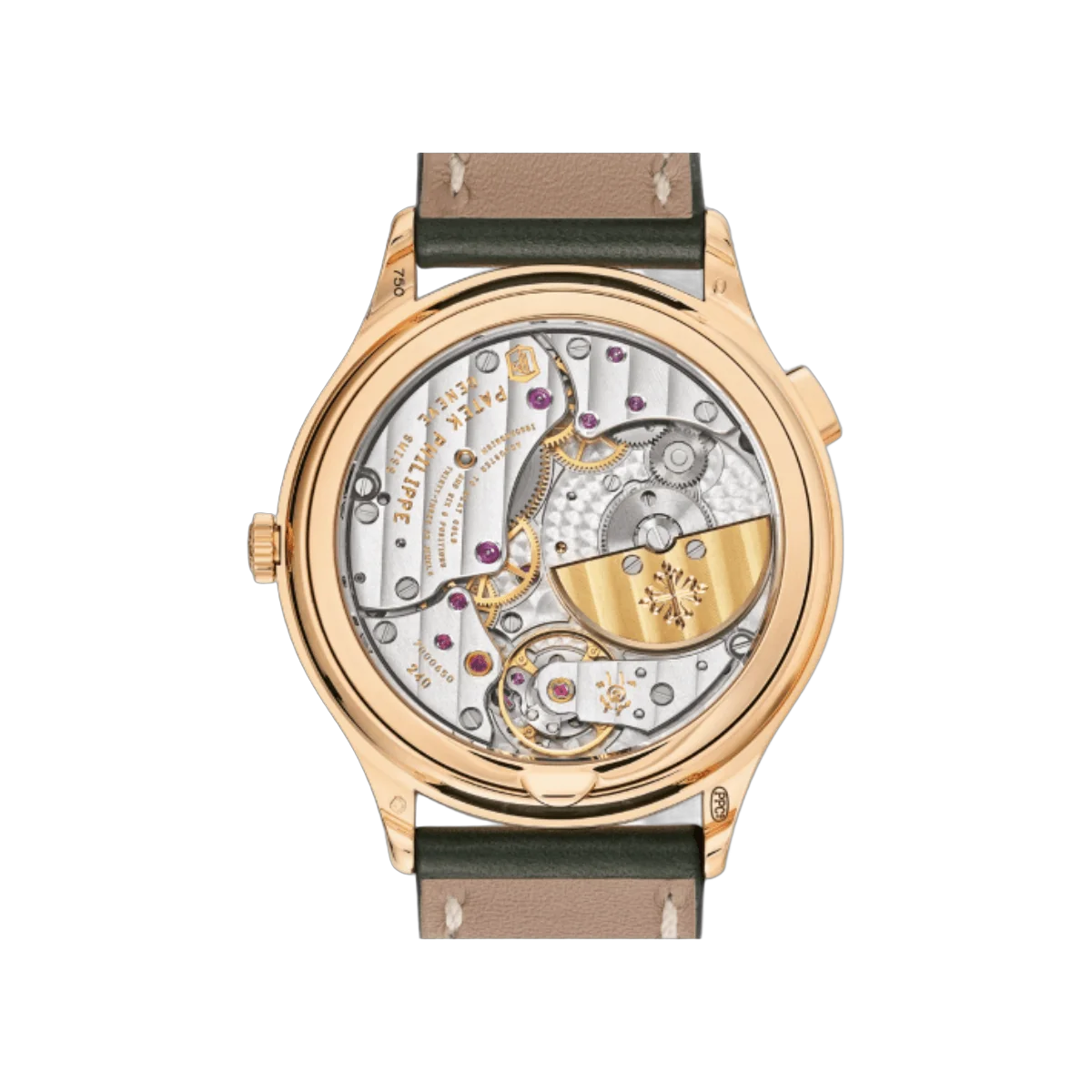Patek Philippe Complications World Time 7130R-014 18Kt Rose Gold Olive Green Dial – additional product photo 2