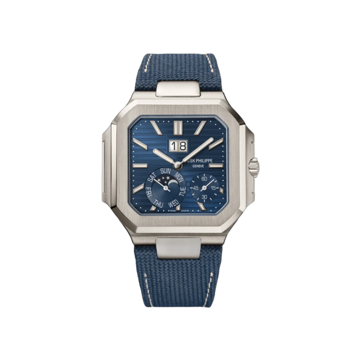 Patek Philippe Cubitus 5822P-001 Self-Winding 45mm Blue Dial Men's Watch