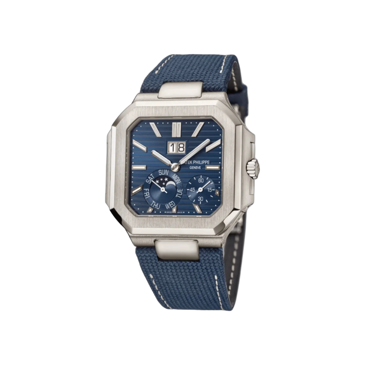 Patek Philippe Cubitus 5822P-001 Self-Winding 45mm Blue Dial Men's Watch – additional product photo 8