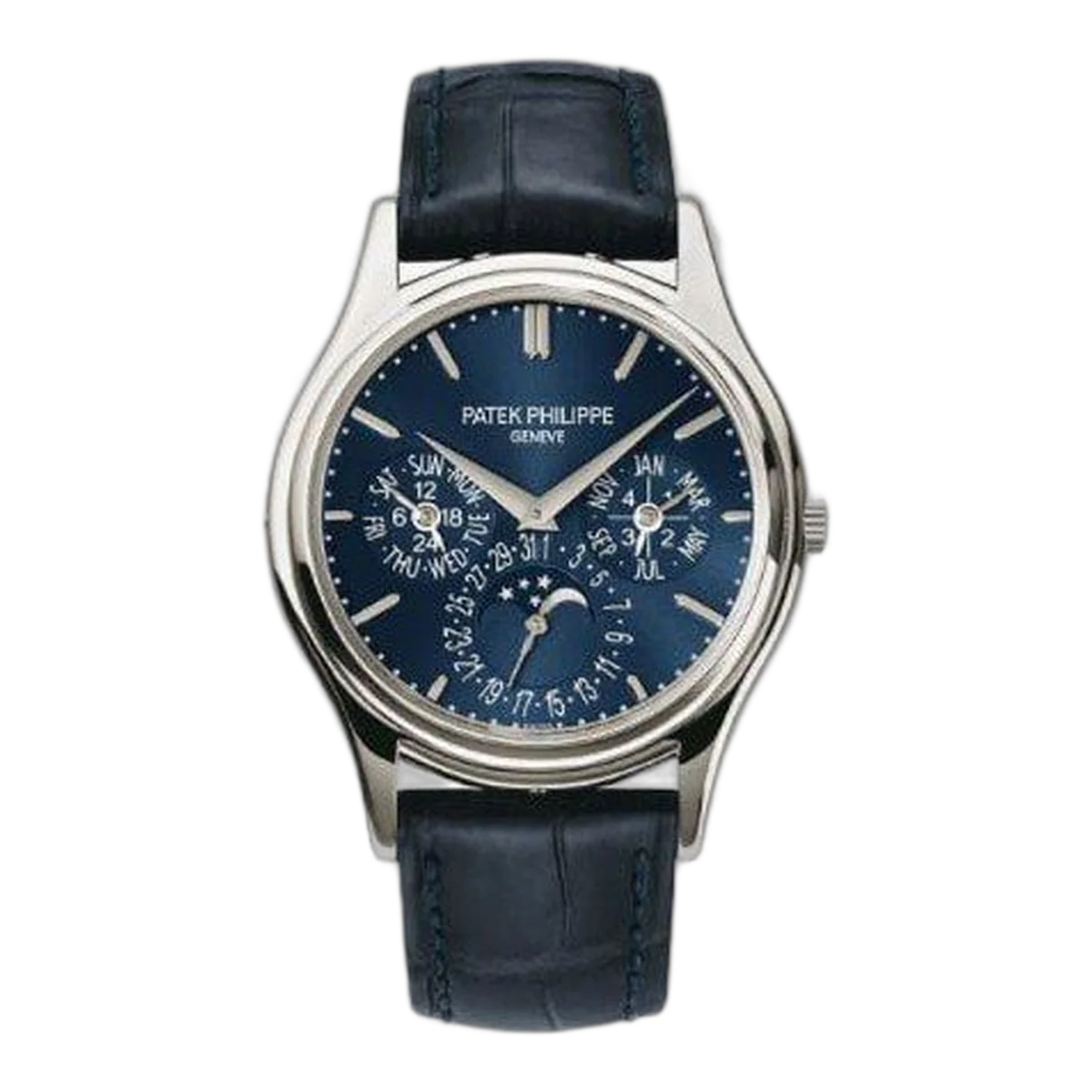 Patek Philippe Grand Complications 5140P-001 Platinum Blue Dial Men's Watch