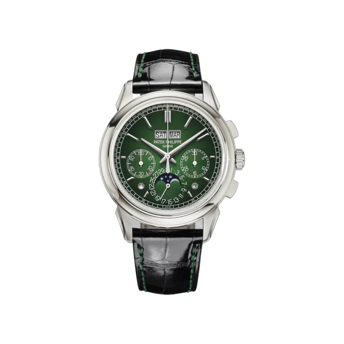 Patek Philippe Grand Complications 5270P-014 Perpetual Calendar 41mm Green Dial Men's Watch
