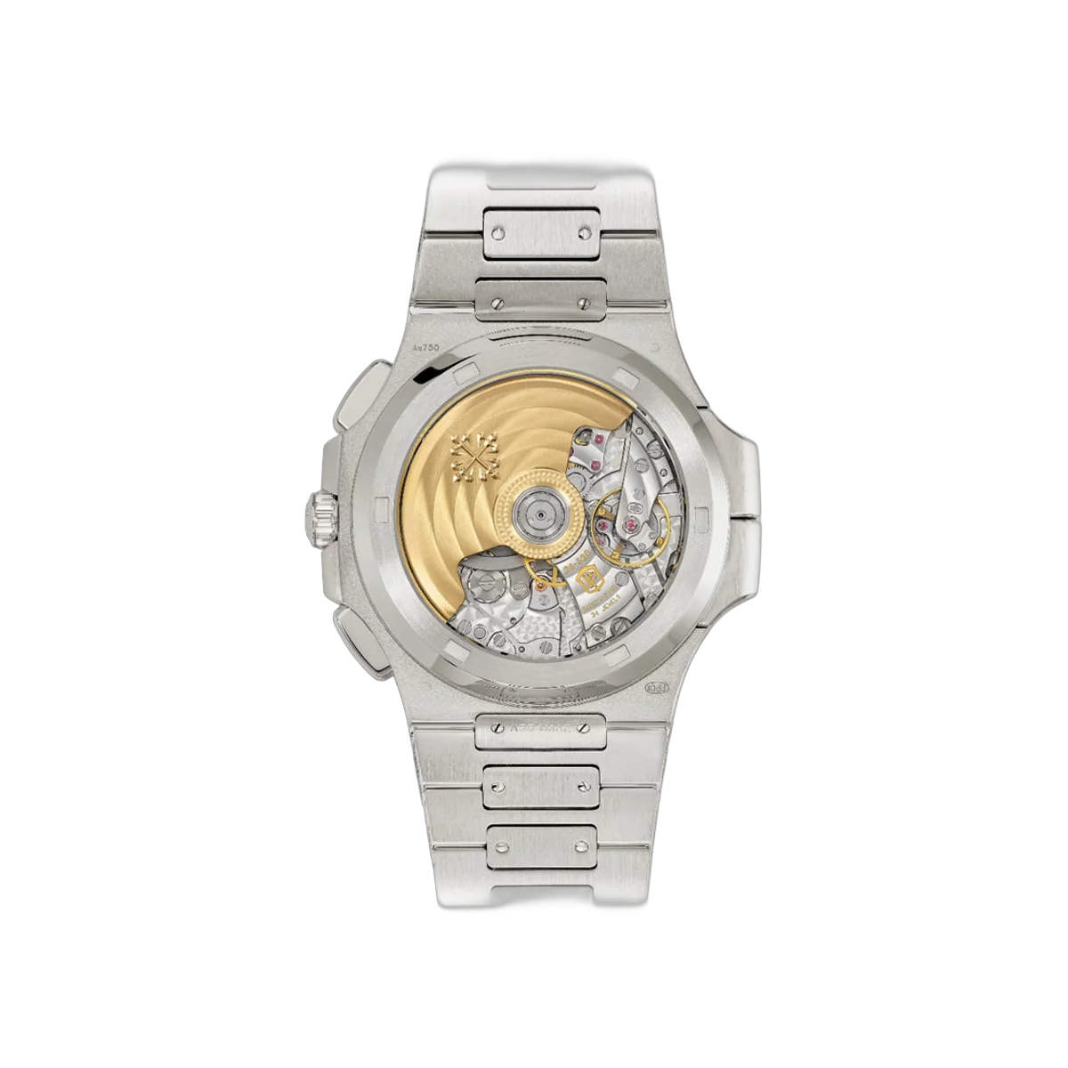Patek Philippe Nautilus 5990/1422G-001 White Gold Diamond and Ruby Set 40.5mm Black Dial Men's Watch – additional product photo 2