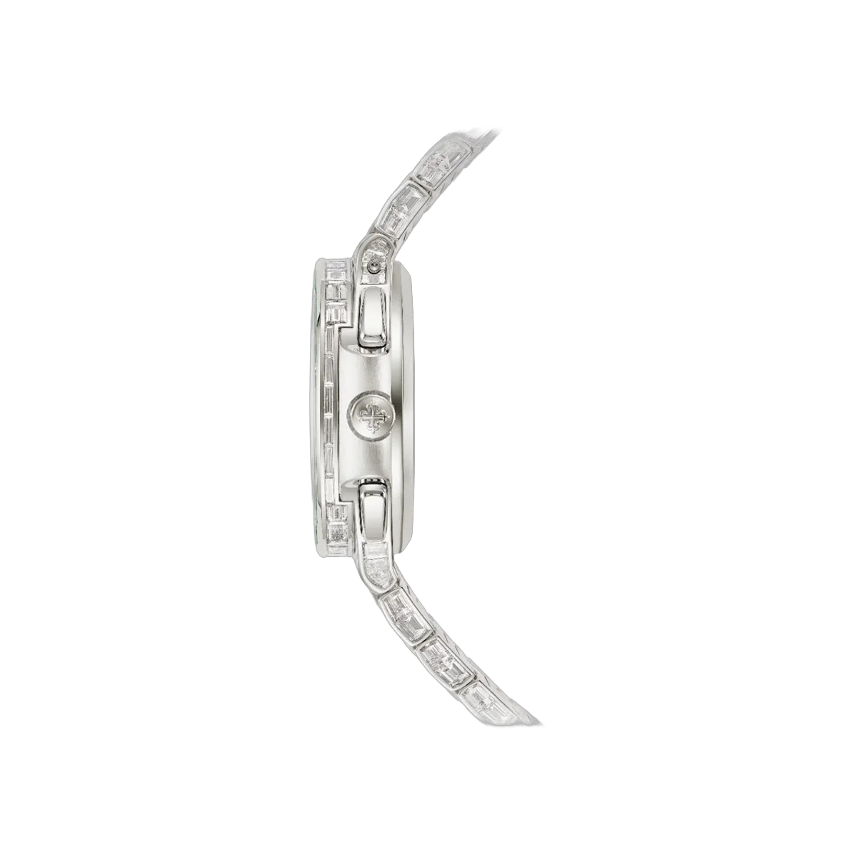 Patek Philippe Nautilus 5990/1423G-001 Travel Time Green Diamond Baguettes Black Dial Mens Watch – additional product photo 4