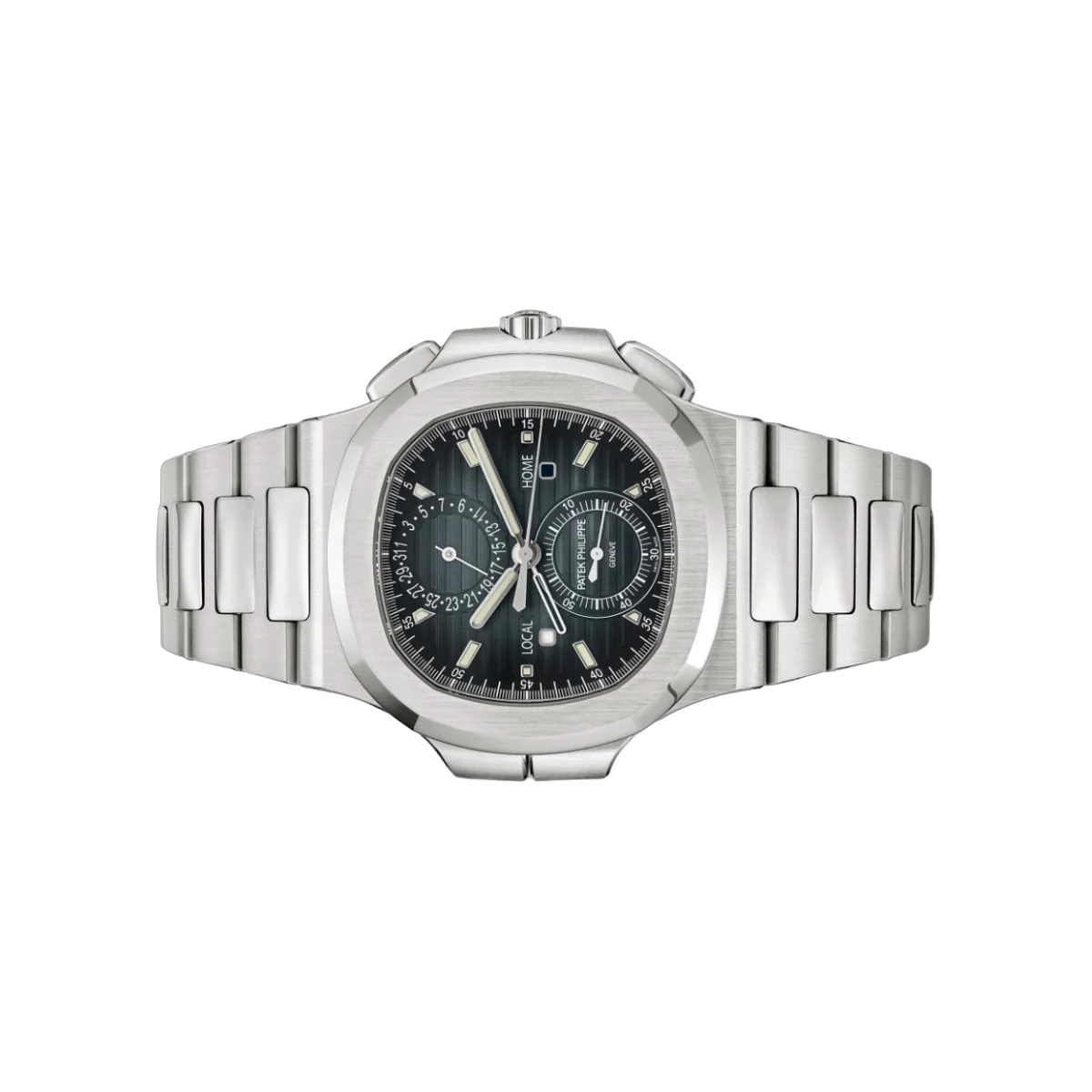 Patek Philippe Nautilus 5990/1A-011 Travel Time Sunburst Blue Dial – additional product photo 5