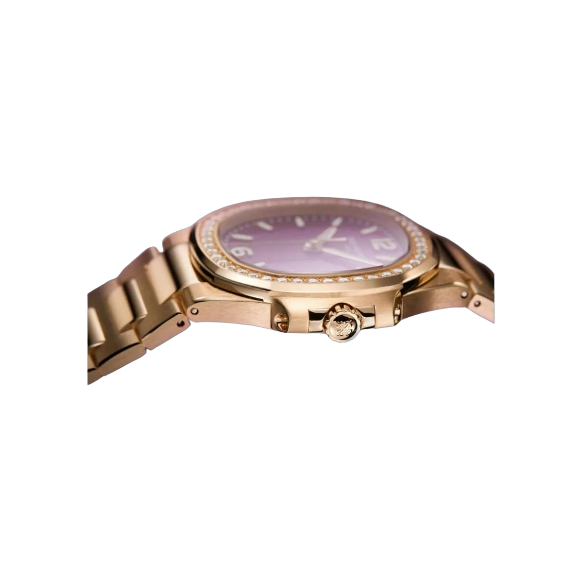 Patek Philippe Nautilus 7010/1R-013 Rose Gold And Diamond Purple Dial – additional product photo 7