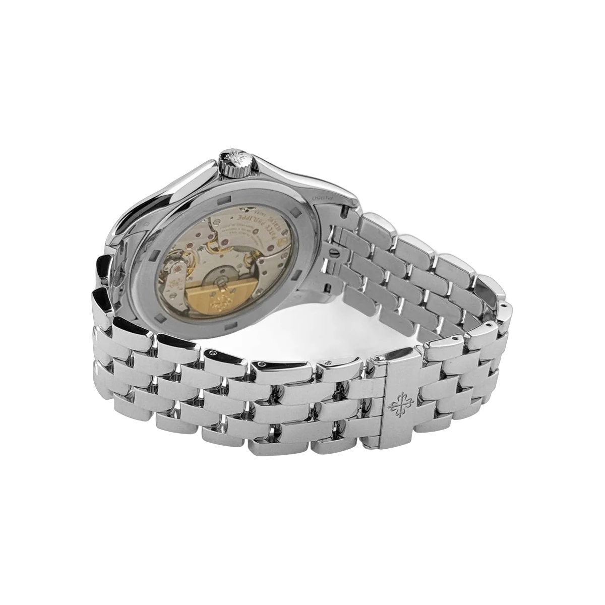 Patek Philippe World Time 5131/1P-001 Platinum 40mm Silver Dial Depicting a World Map Men's Watch – additional product photo 4