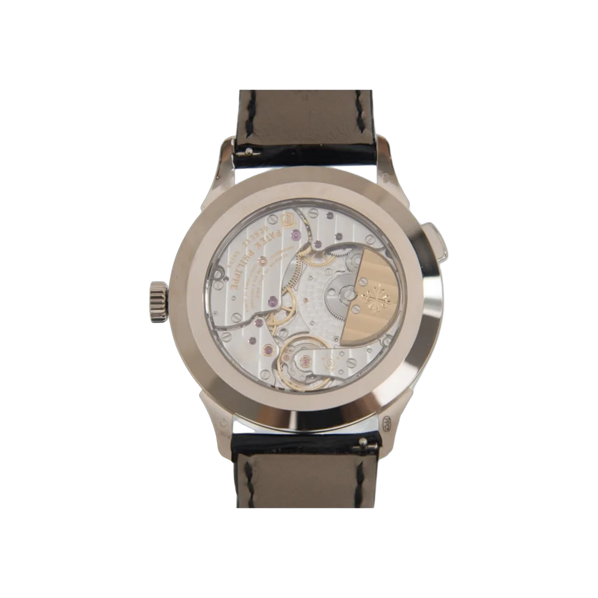 Patek Philippe World Time 5230G-014 White Gold White & Gray Dial 38.5mm Men's Watch – additional product photo 2