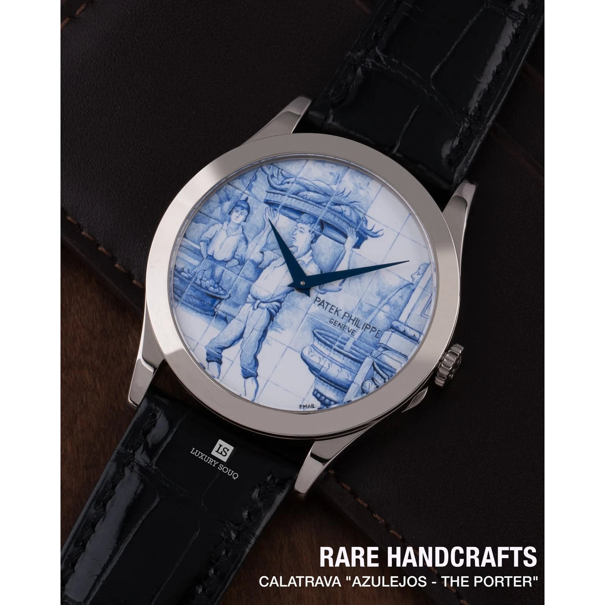 Patek Philippe Calatrava Rare Handcrafts Azulejos The Porter 5089G-061