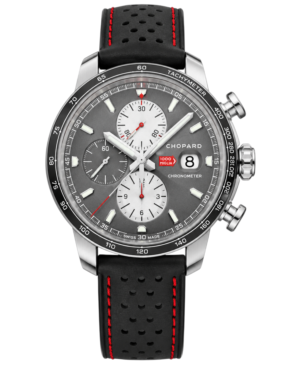 Chopard Mille Miglia Chrono Limited Edition Grey Dial 44mm 168571-3009