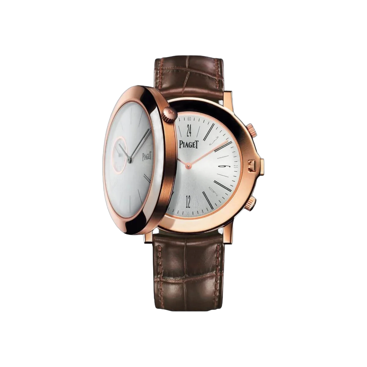 Piaget Altiplano Double Jeu G0A35153 18K Rose Gold Silver Dial – additional product photo 2