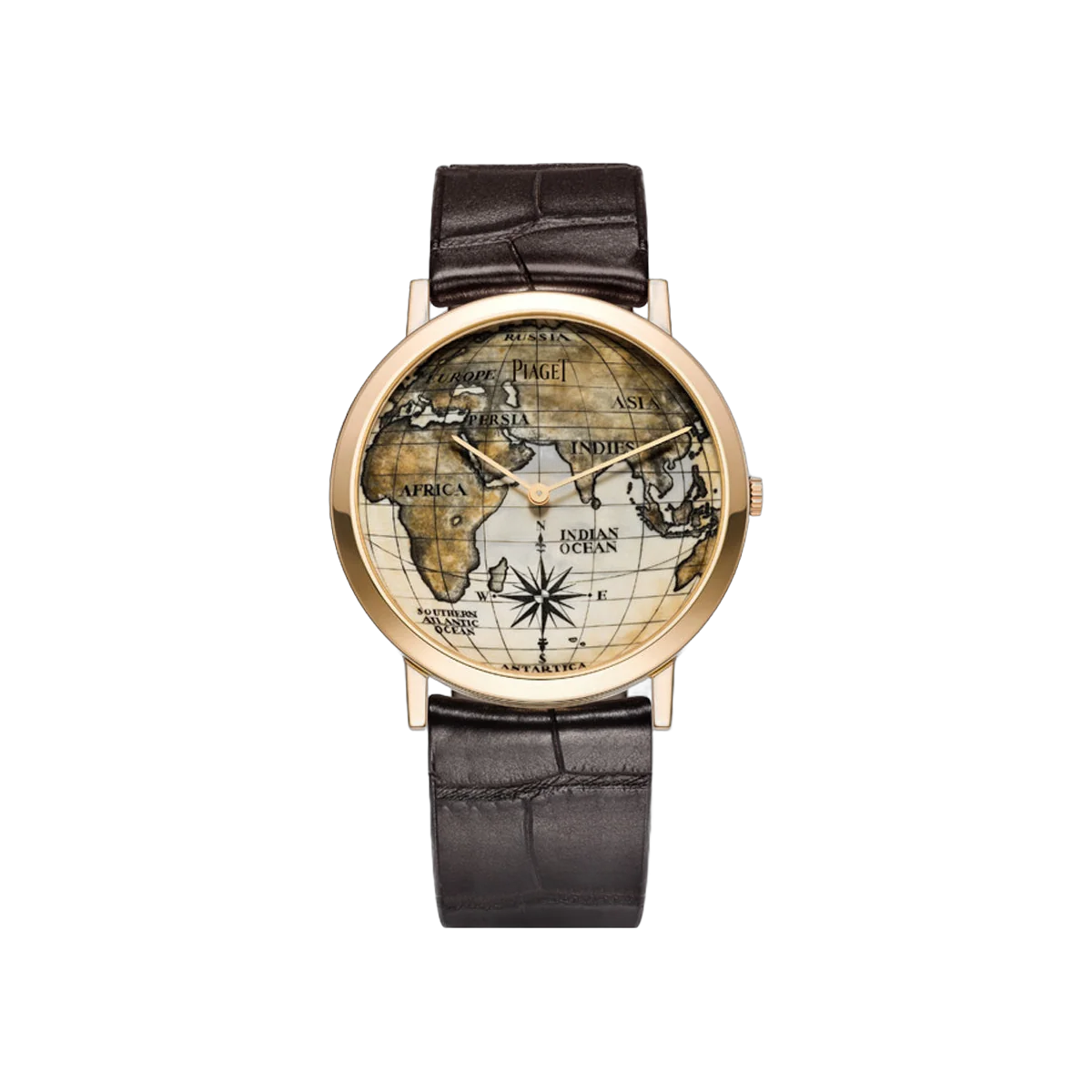 Piaget Altiplano Scrimshaw G0A39151 Fossilized Mammoth Ivory 38mm in Rose Gold Unisex Watch