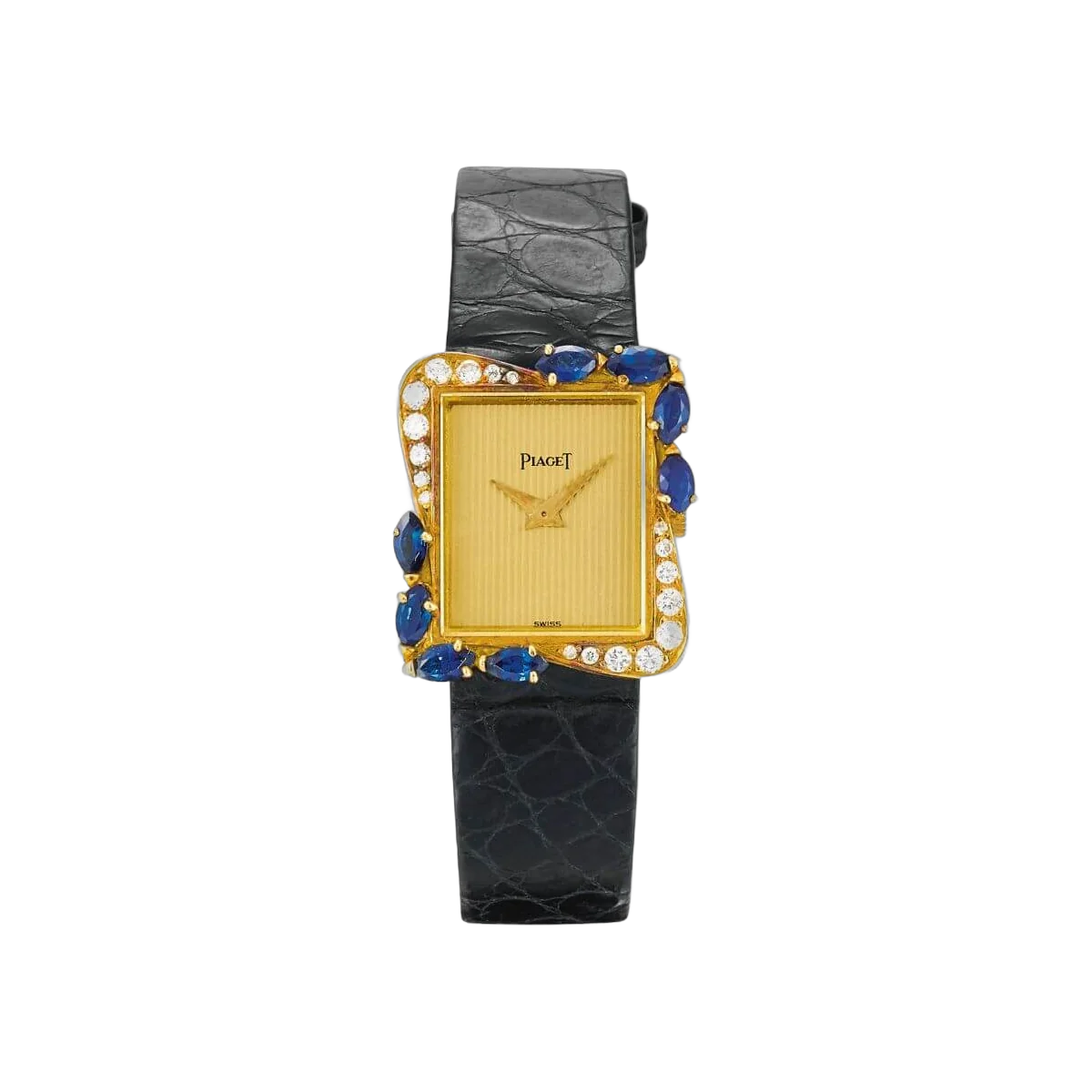 Piaget Vintage 41548 23Mm X 19Mm 18K Yellow Gold