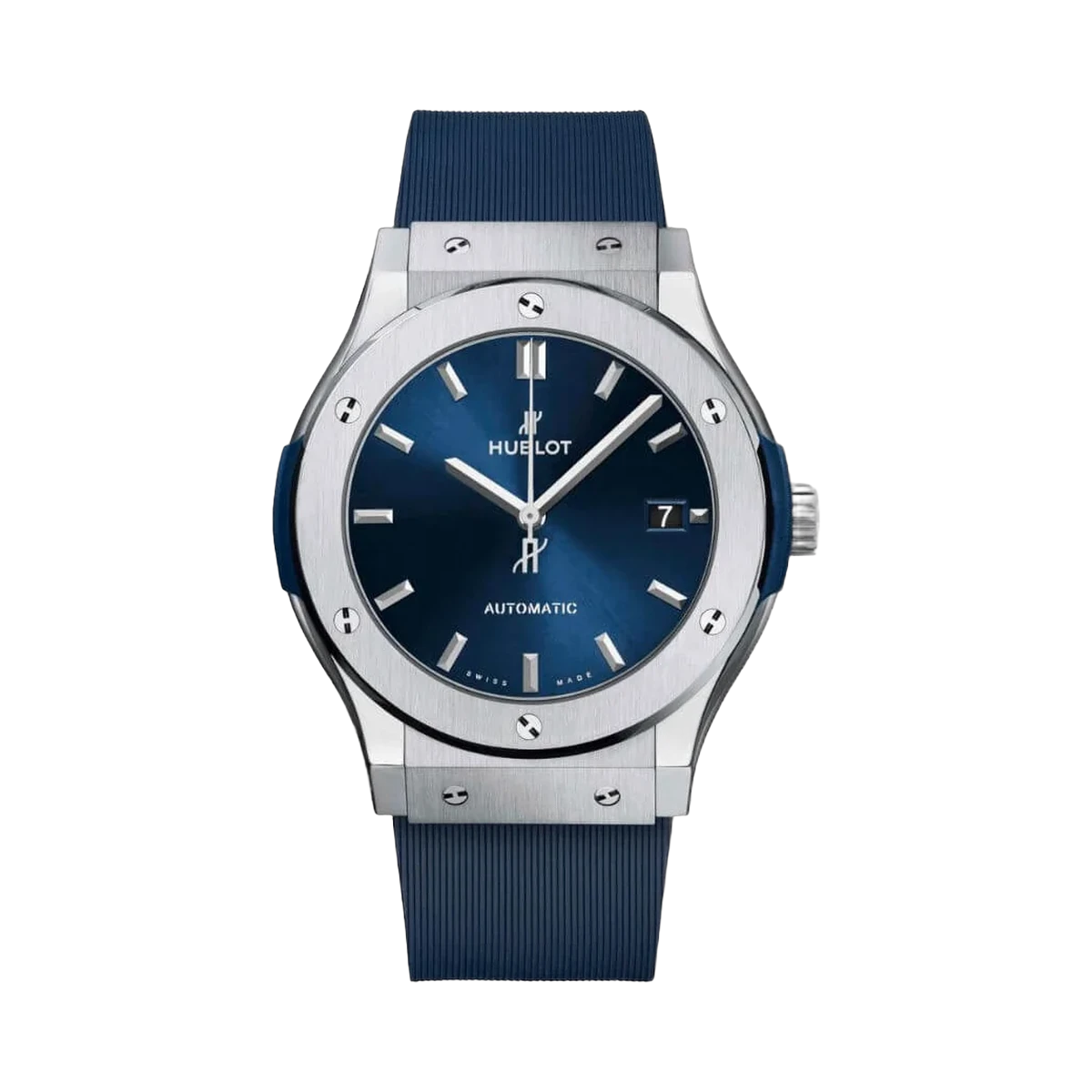 Hublot Classic Fusion 511.NX.7170.RX إصدار محدود من التيتانيوم بمينا أزرق