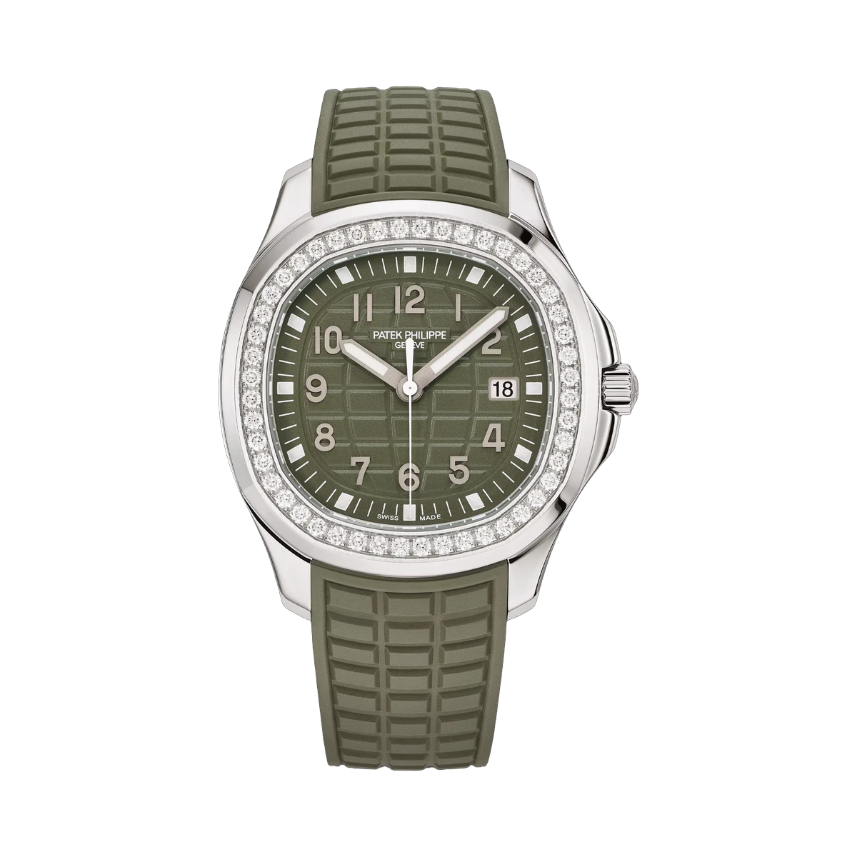 Patek Philippe Aquanaut Luce 5267/200A-011 Quartz Khaki Green Dial 38.8mm Stainless Steel