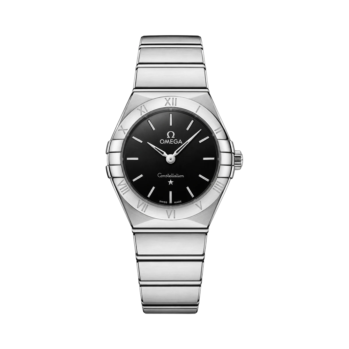 Omega Constellation Black Dial 28mm 131.10.28.60.01.001