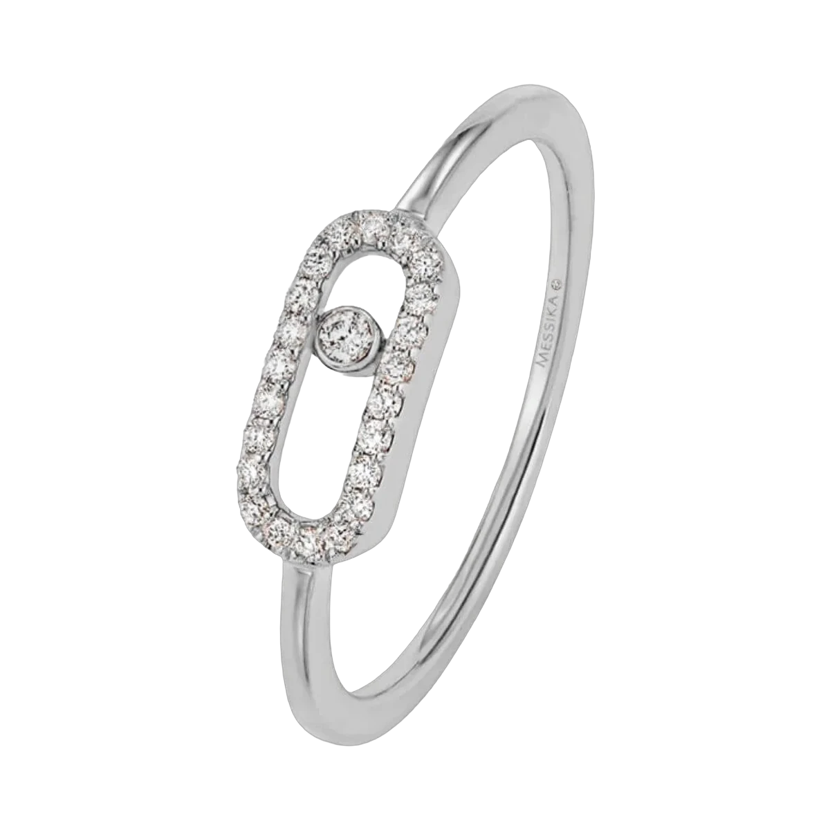Messika Move Uno 04705-WG White Gold Diamond Ring