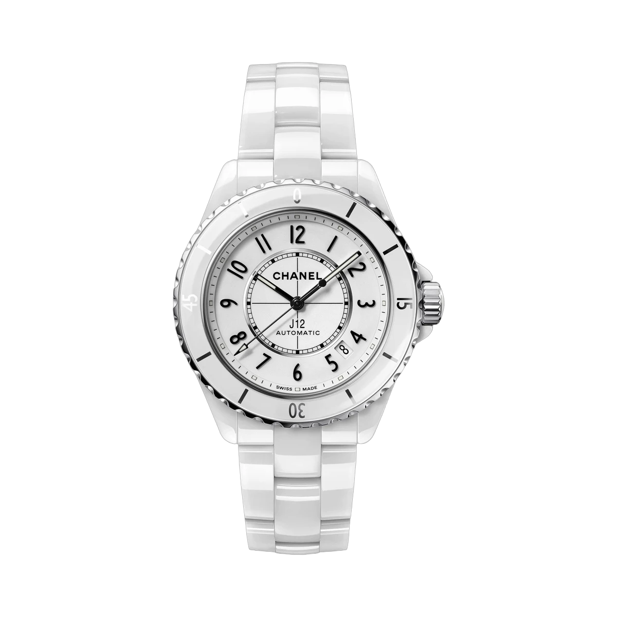 Chanel J12 H5700 Calibre 12.1, 38 MM White Dial Automatic