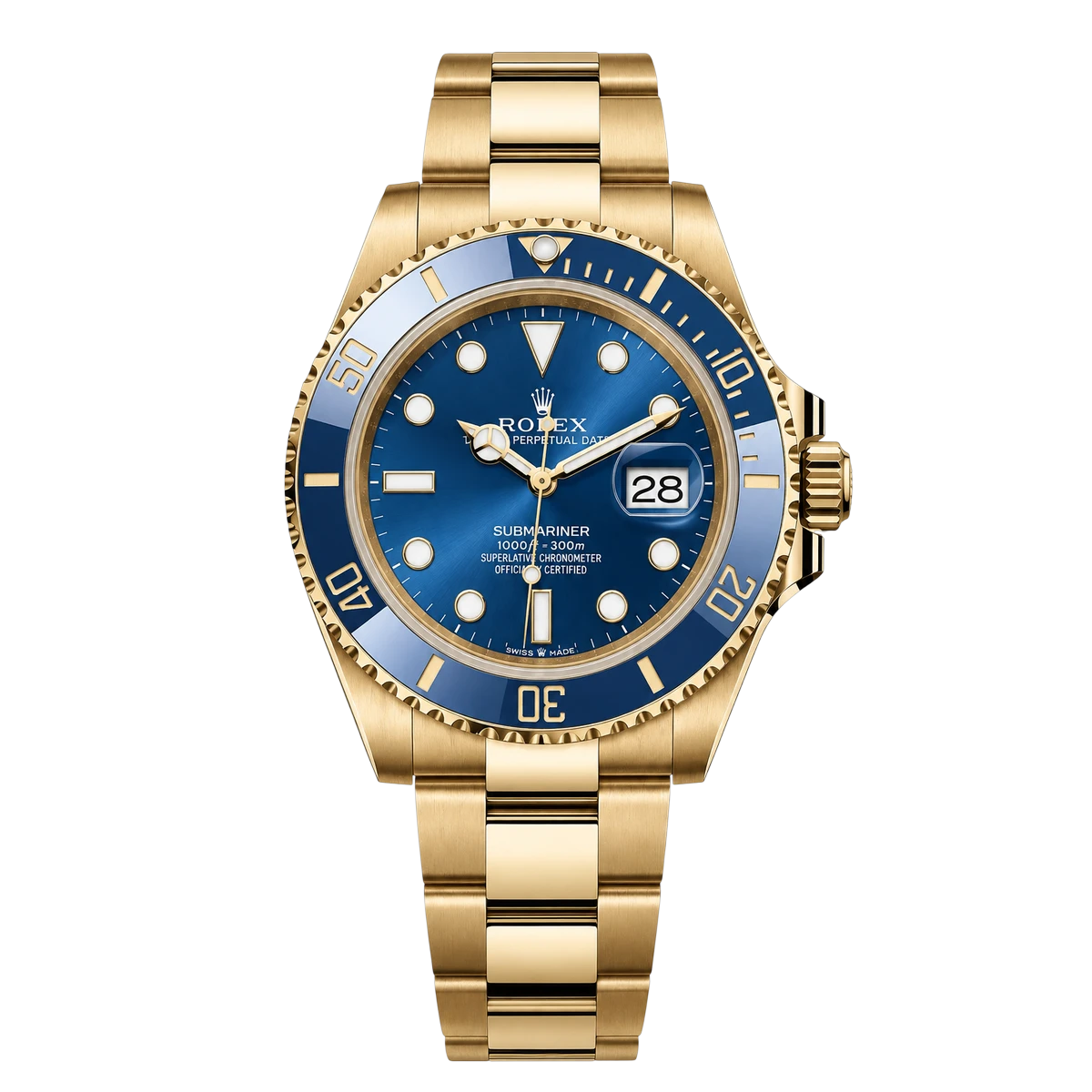 Rolex Submariner Date 126618LB-0002 Gelbgold Royal Blue Zifferblatt 41mm Herrenuhr